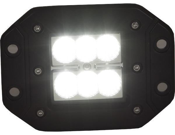 Recessed 3 Inch Wide Square LED Flood Light