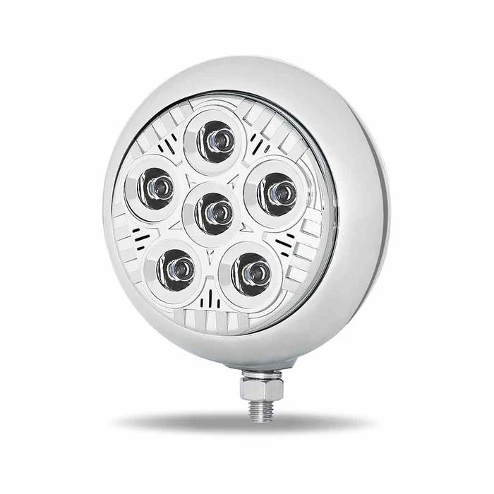 TLED-UX1 5″ Legacy Series Chrome Round LED Work Light with Legacy Housing – Spot Beam | 2000 Lumens