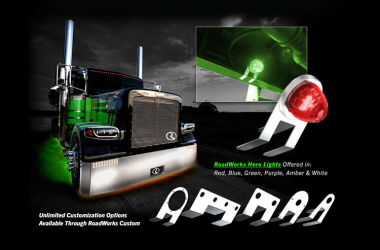 Nova Underglow Light Bracket with Four 3/4" light holes.