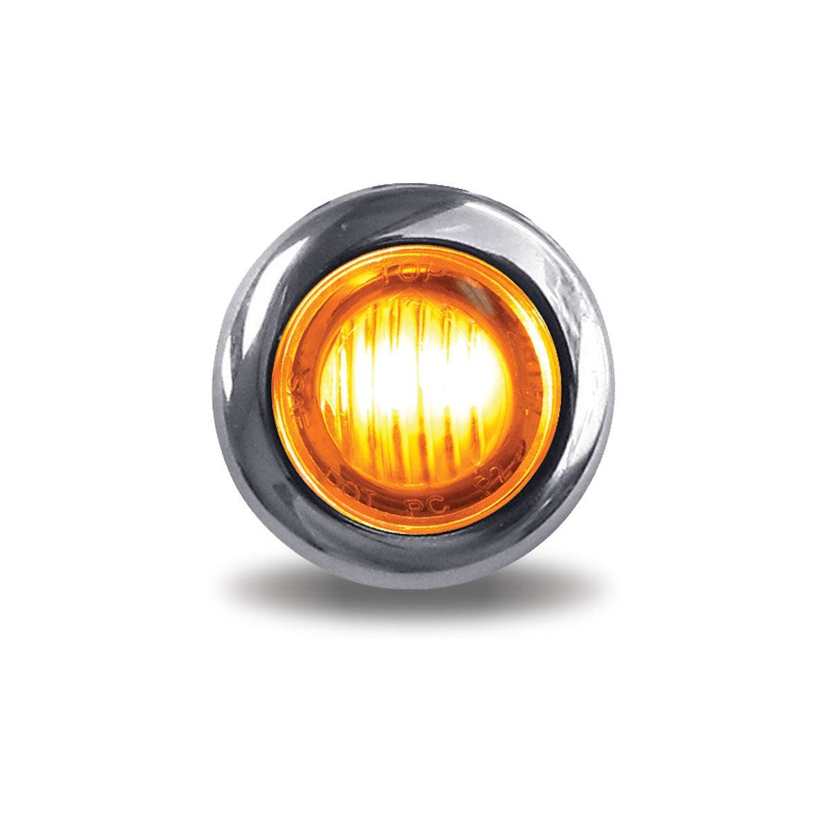 Trux TLED-B2A 3/4 Amber Bullet Light — Smith Truck Body Trux TLED-B2A 3/4 Amber Bullet Light — Smith Truck Body